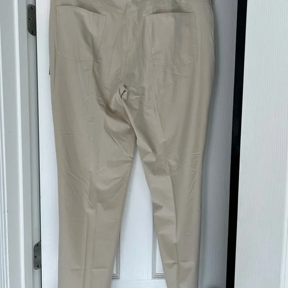 Walter Hagen Beige Men's Slim Fit Trousers - Picture 7 of 8